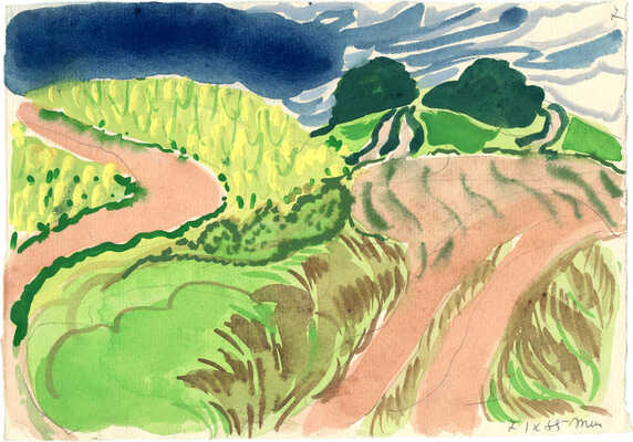 Маврина (Лебедева) Татьяна Алексеевна. Пейзаж